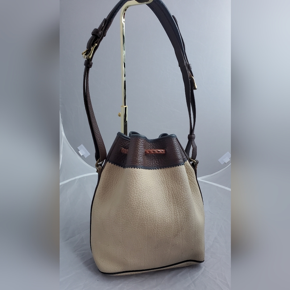 Vintage Dooney & Bourke Teton Bucket Drawstring Bag - Picture 2 of 12